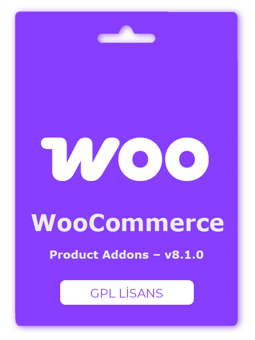 WooCommerce Product Addons – v8.1.0 WooCommerce Product Addons – v8.1.0 GPL Lisans - Görsel 1