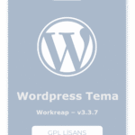 Workreap WordPress Tema – v3.3.7 – GPL Lisans