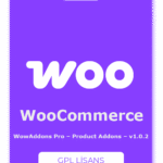 WowAddons Pro – Product Addons for WooCommerce – v1.0.2 GPL Lisans