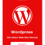 Oto Galeri Web Site Yapımı