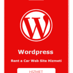 Rent a Car Web Site Yapımı