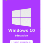 Windows 10 Education Bireysel Dijital Lisans