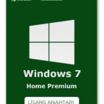 Windows 7 Home Premium Bireysel Dijital Lisans