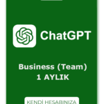 ChatGPT Business Team 1 Aylık